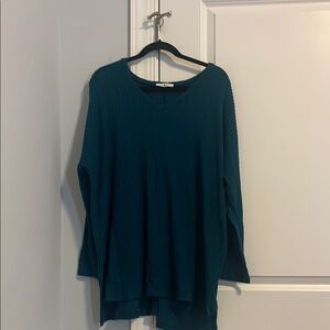 Teal Long Sleeve Top